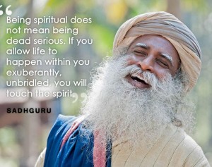 Joyous Sadhguru!